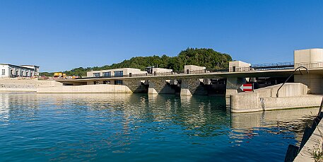 Wasserkraftwerk Hagneck